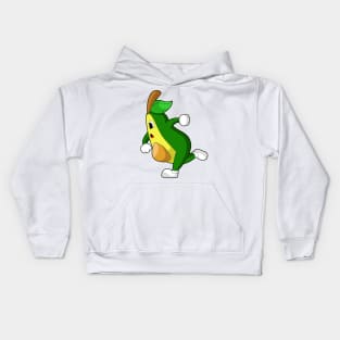 Avocado Runner Running Sports Kids Hoodie